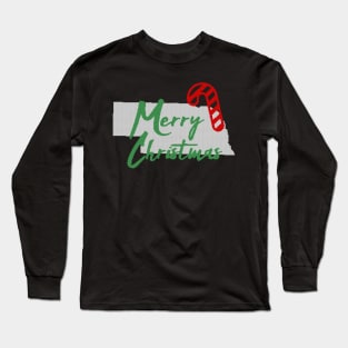 christmas in nebraska ugly sweater Long Sleeve T-Shirt